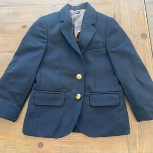 Crewcuts Black Jacket with Orange Accents